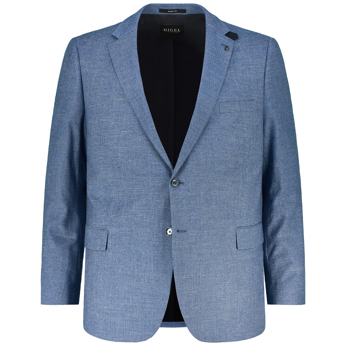 Stretch-Sakko mit feiner Musterung 