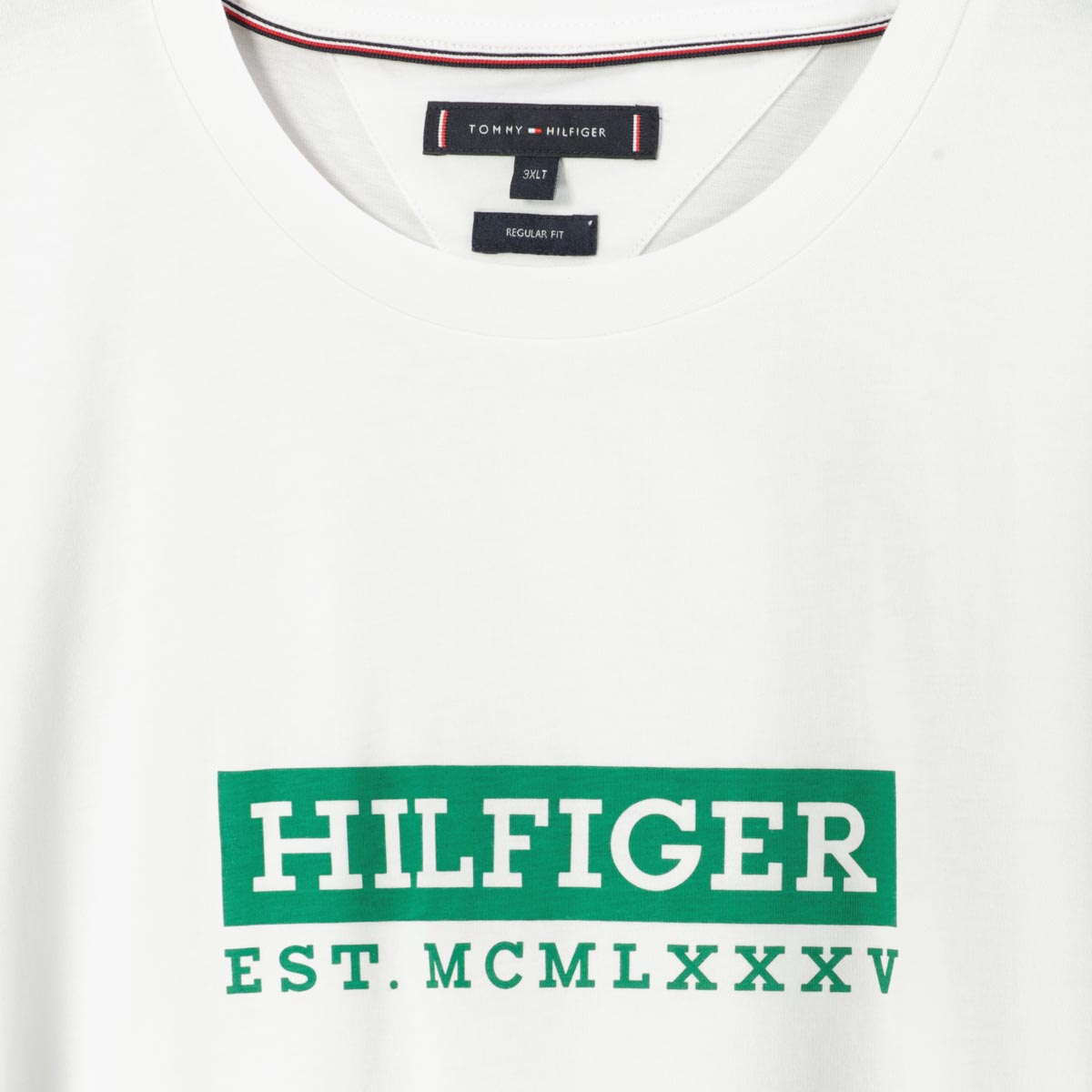 Tommy Hilfiger T-Shirt mit Label-Print weiß