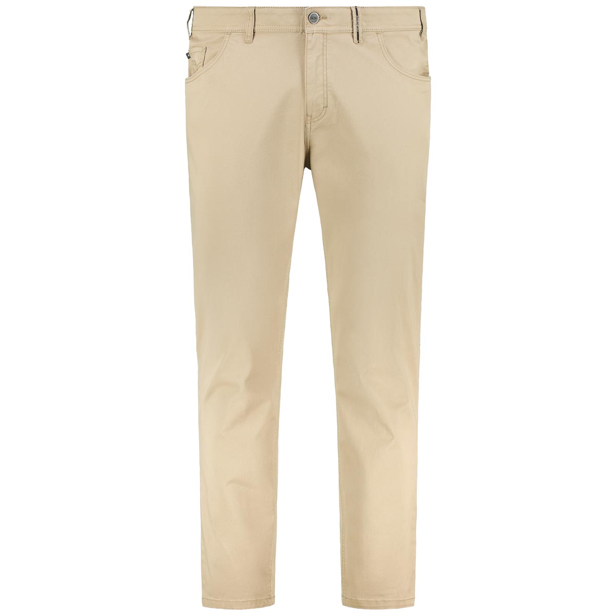 Redpoint Baumwollhose "Montreal" mit Stretch, Tapered Fit Farbe beige Größe günstig online kaufen