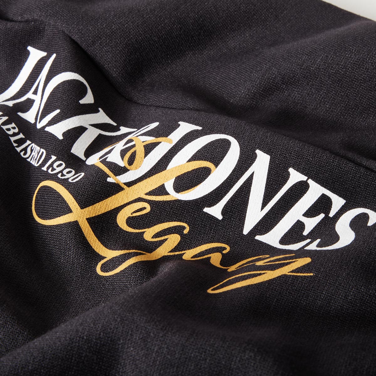 Jack&Jones Jogginghose mit wärmender Fleece-Innenseite schwarz