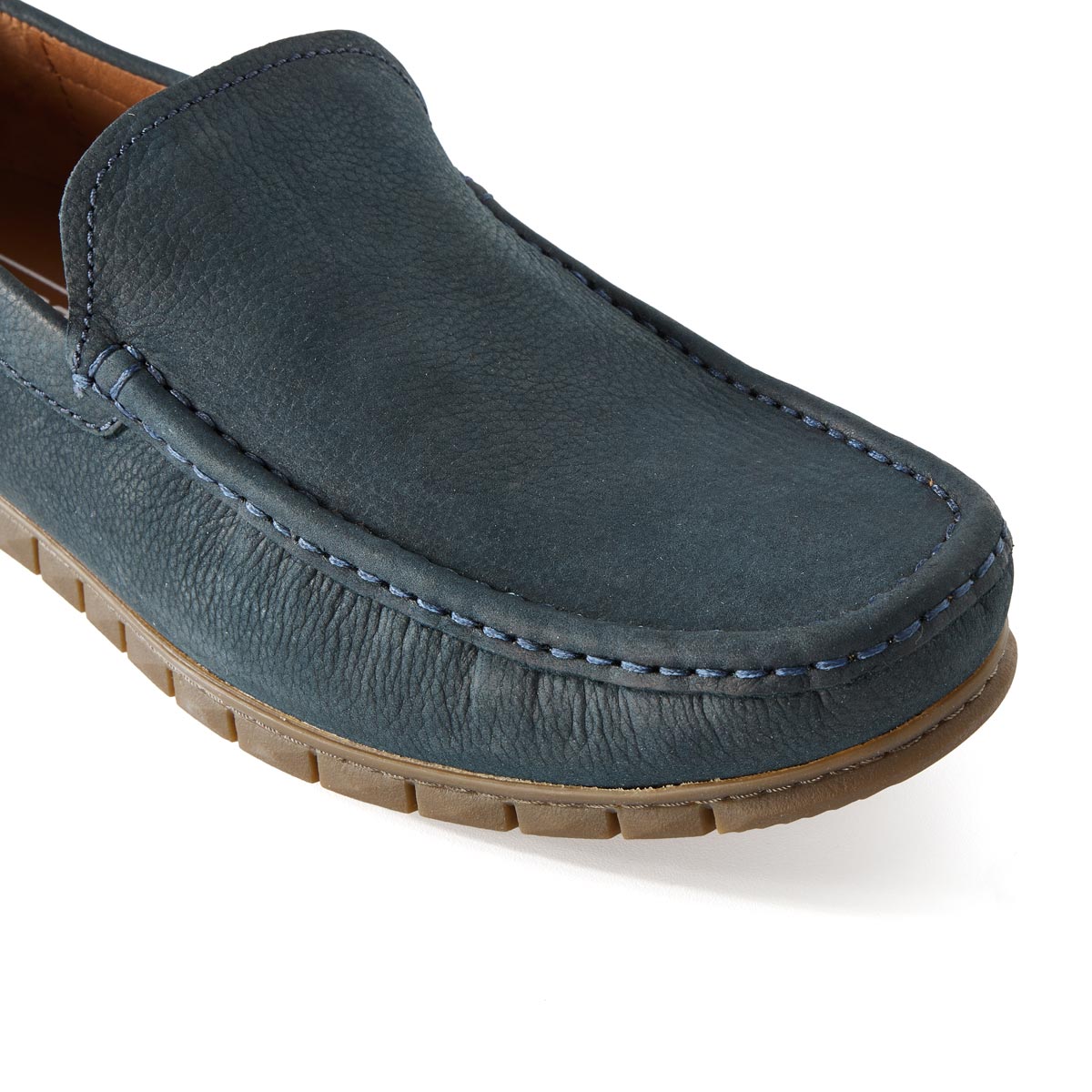 camel active Slipper "Boardwalk" aus Leder  dunkelblau