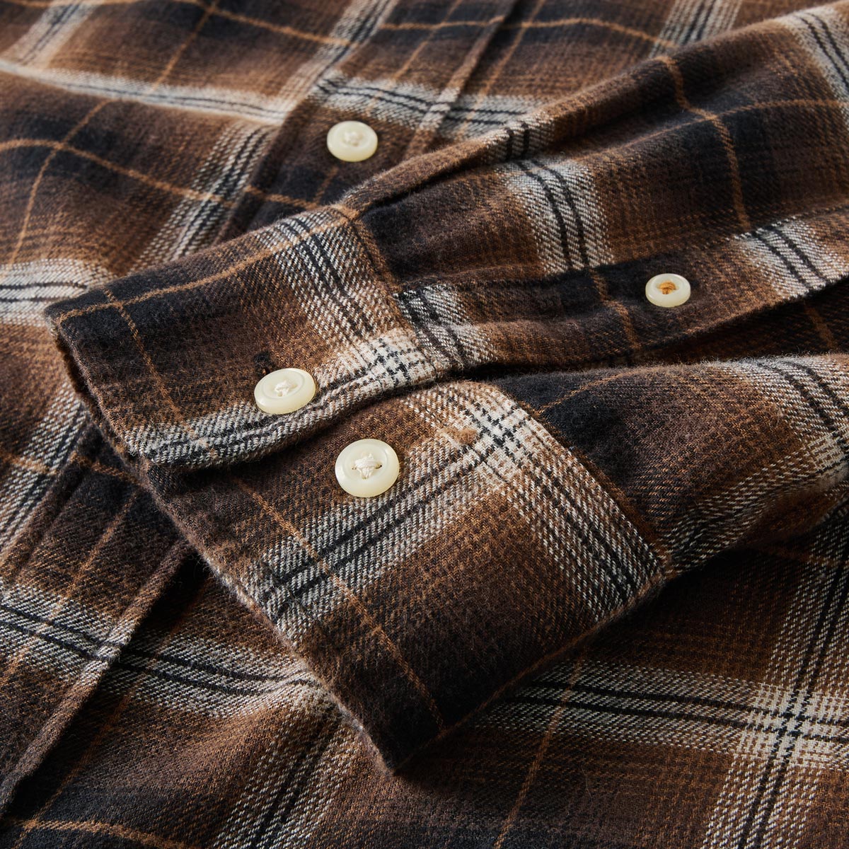 Jack&Jones Kariertes Flanellhemd schwarz
