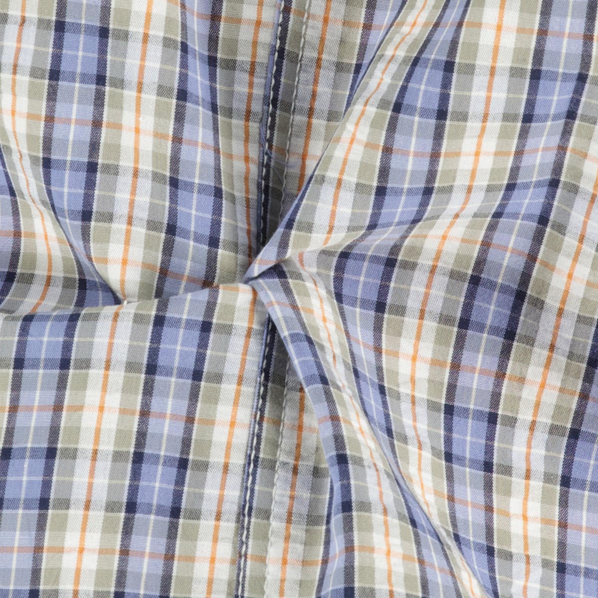 CASA MODA Freizeithemd in Seersucker-Qualität blau