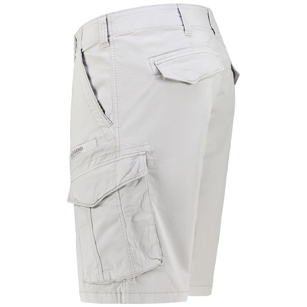 PME LEGEND Stretch-Cargo-Shorts "Nordtrop" hellgrau