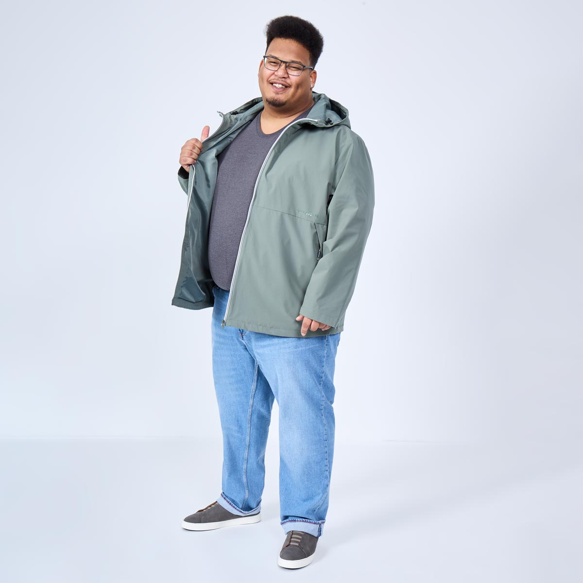 Jack&Jones Freizeitjacke, wasserabweisend schwarz