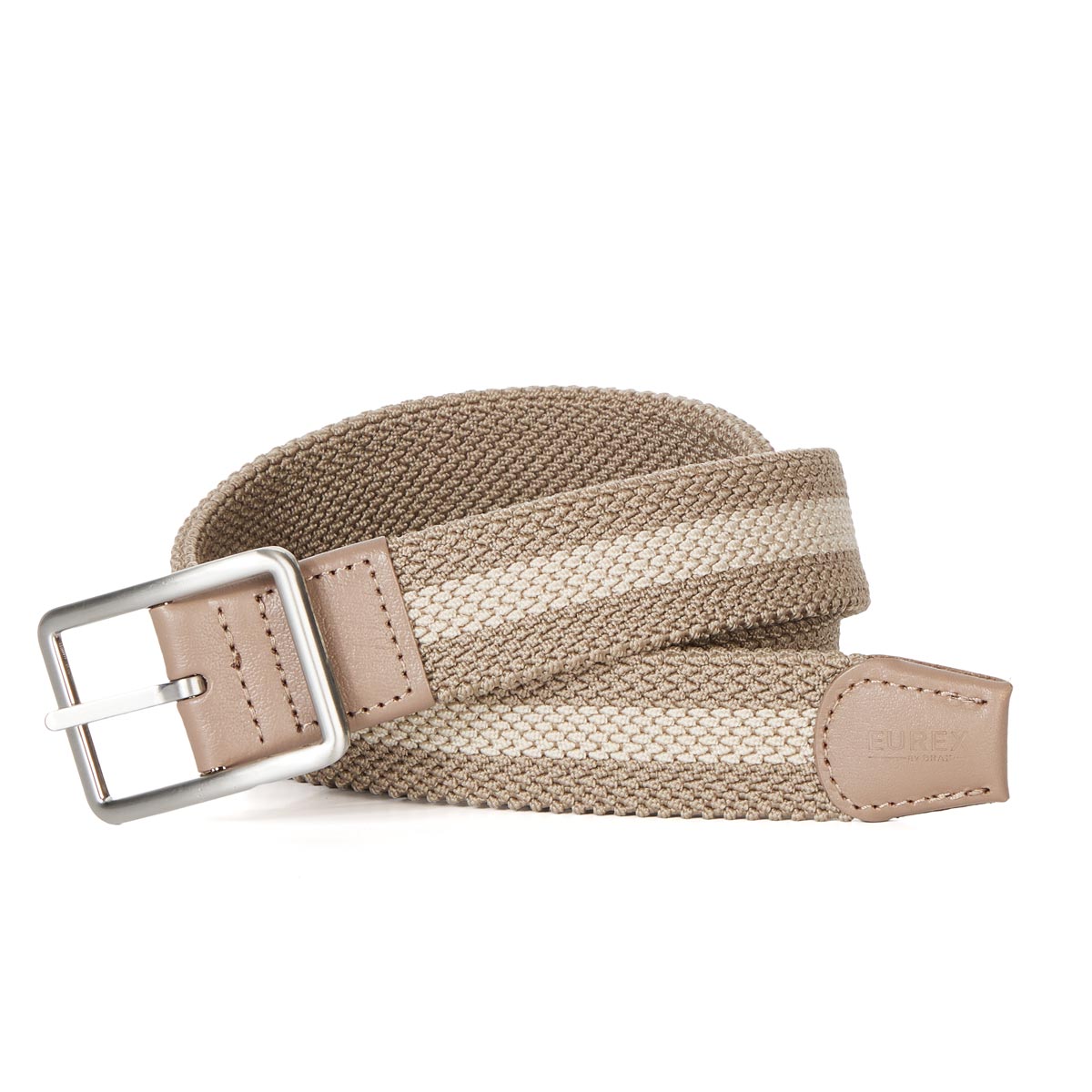 Eurex by Brax Stretch-Gürtel mit Flechtmuster, Überlänge kitt