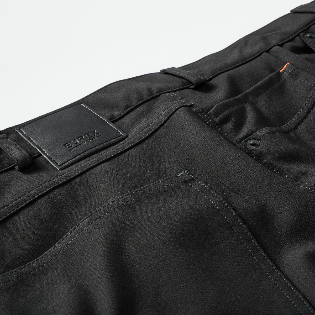 Eurex by Brax Stretch-Hose "Luke", Tapered Fit schwarz/schwarz