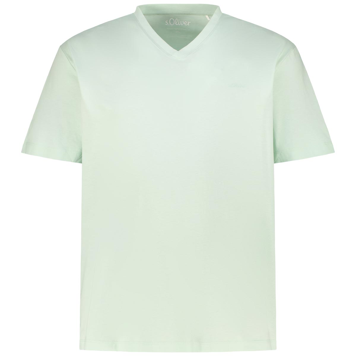 s.Oliver Basic-T-Shirt Farbe mint Größe: 4XL günstig online kaufen