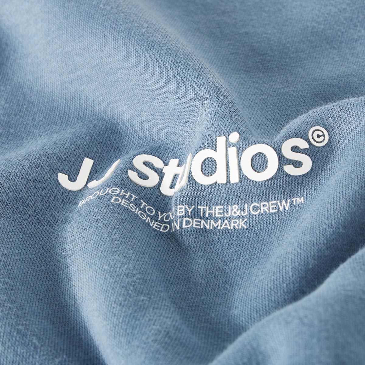 Jack&Jones Pullover aus Baumwolle jeansblau