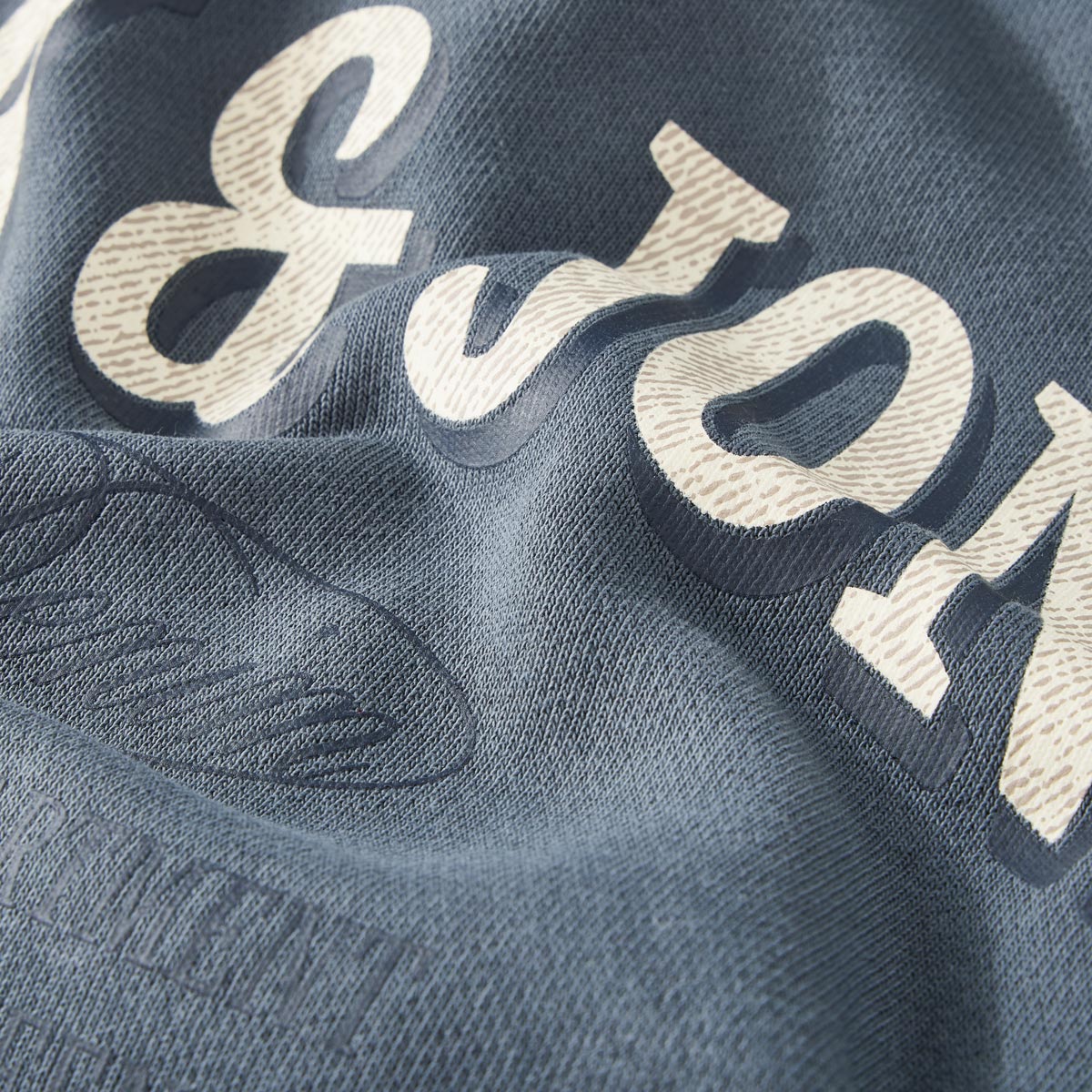 Jack&Jones Hoodie mit Label-Print grau