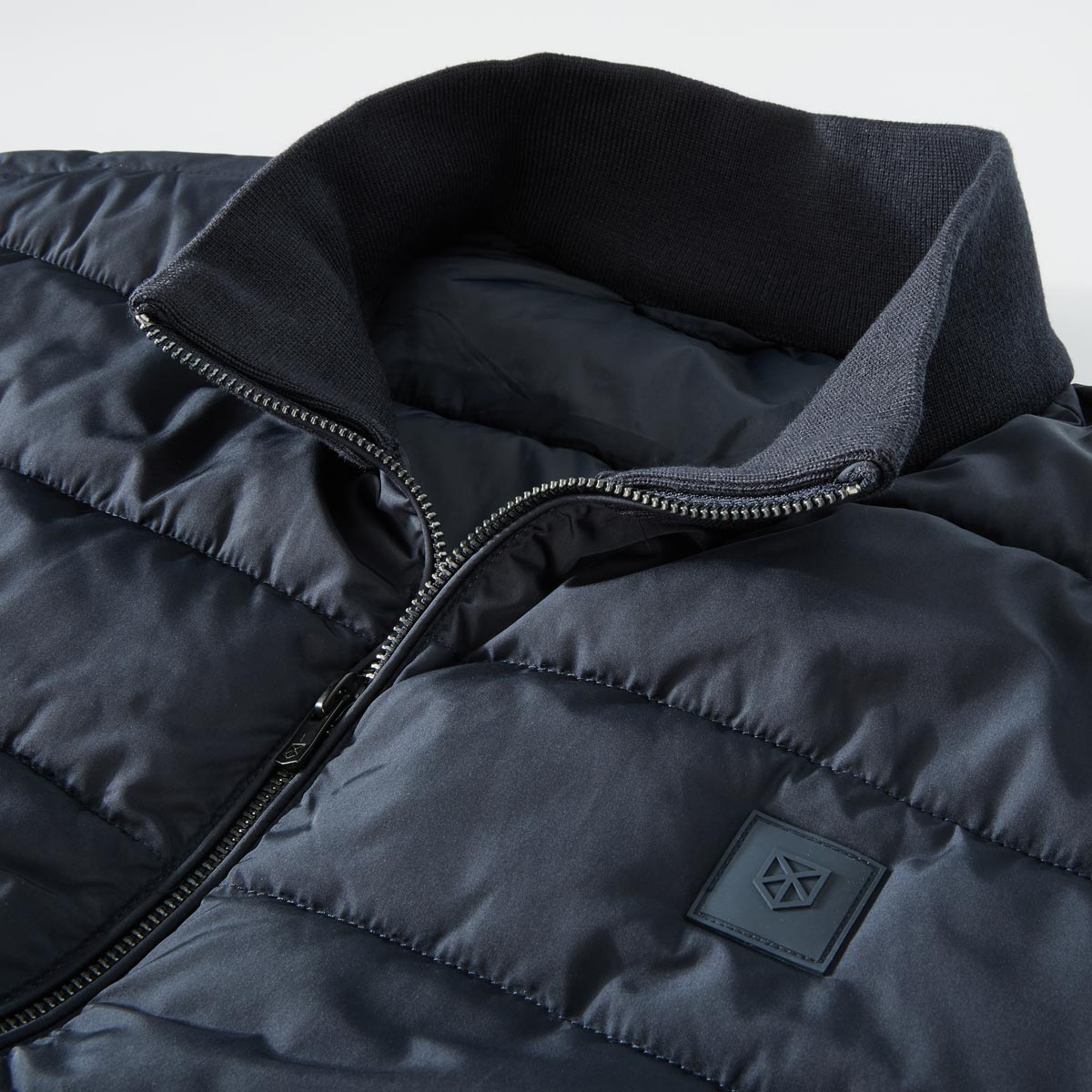 Jack&Jones Steppjacke im Materialmix marine