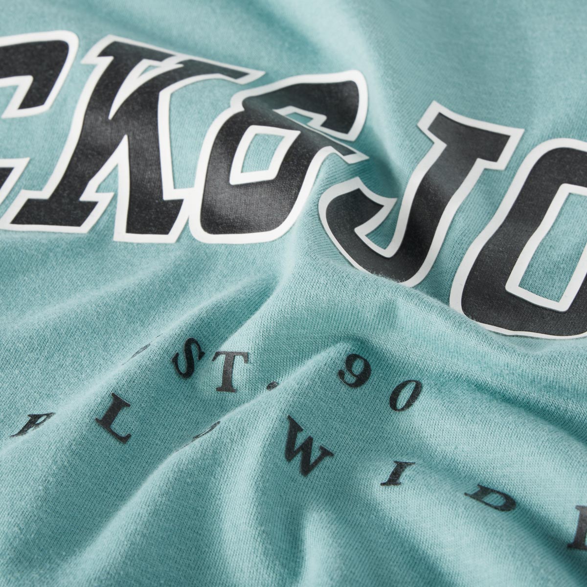 Jack&Jones T-Shirt mit Label-Print mint