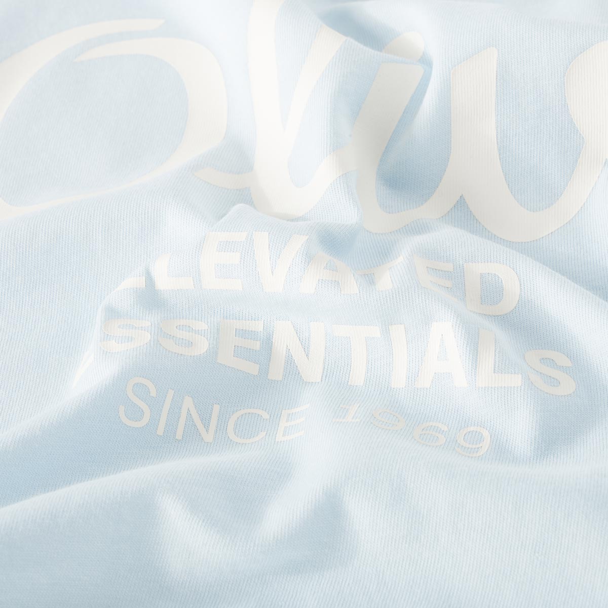 s.Oliver T-Shirt mit Label-Print blau