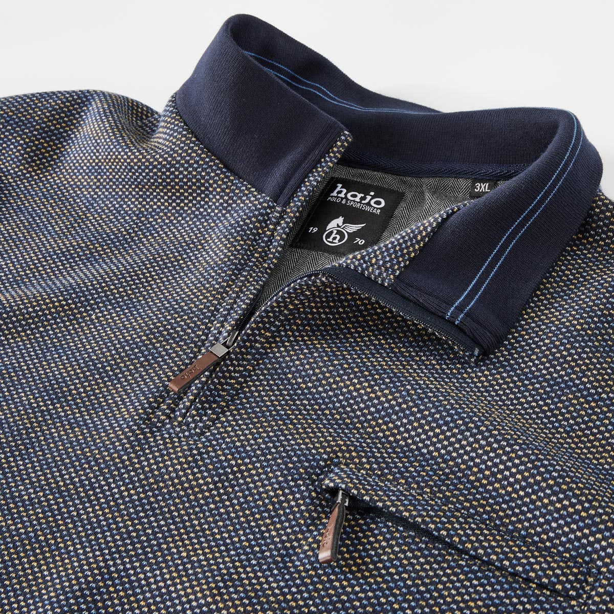 Hajo Sweatshirt "Stay Fresh" marine