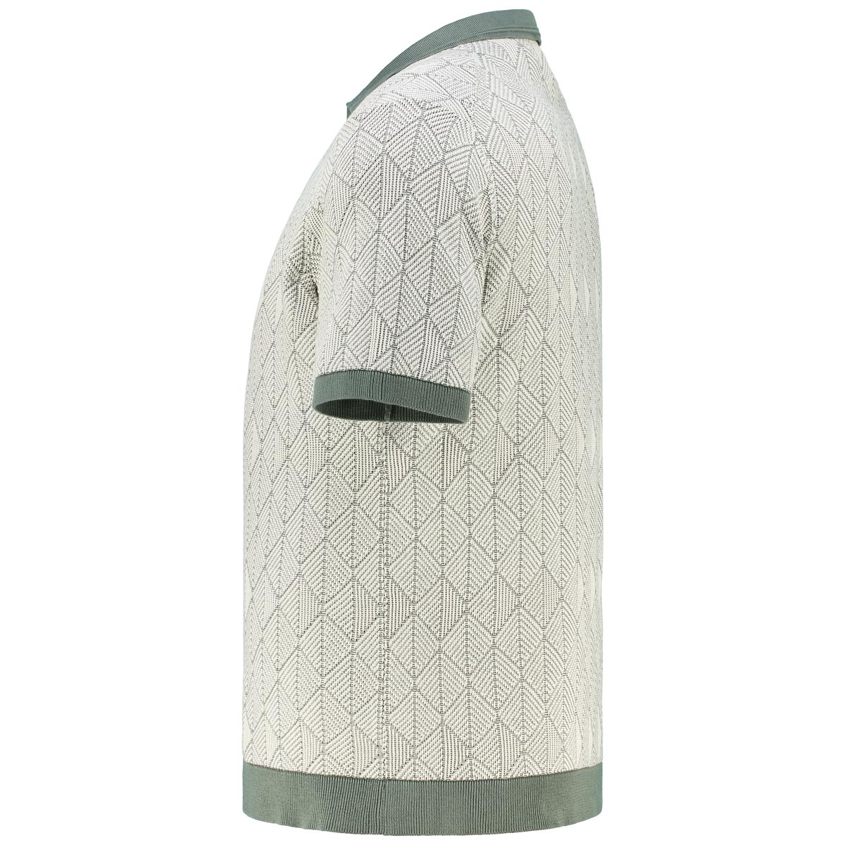Jack&Jones Strickpolo aus Biobaumwolle oliv
