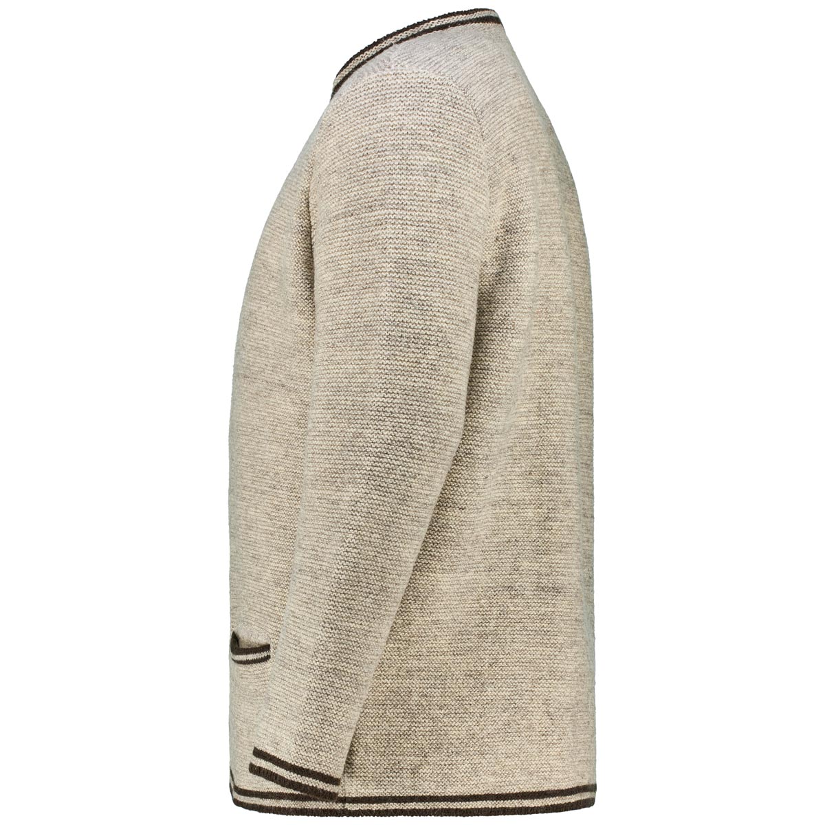 Orbis Trachten-Strickjacke Farbe beige Größe: 66 günstig online kaufen