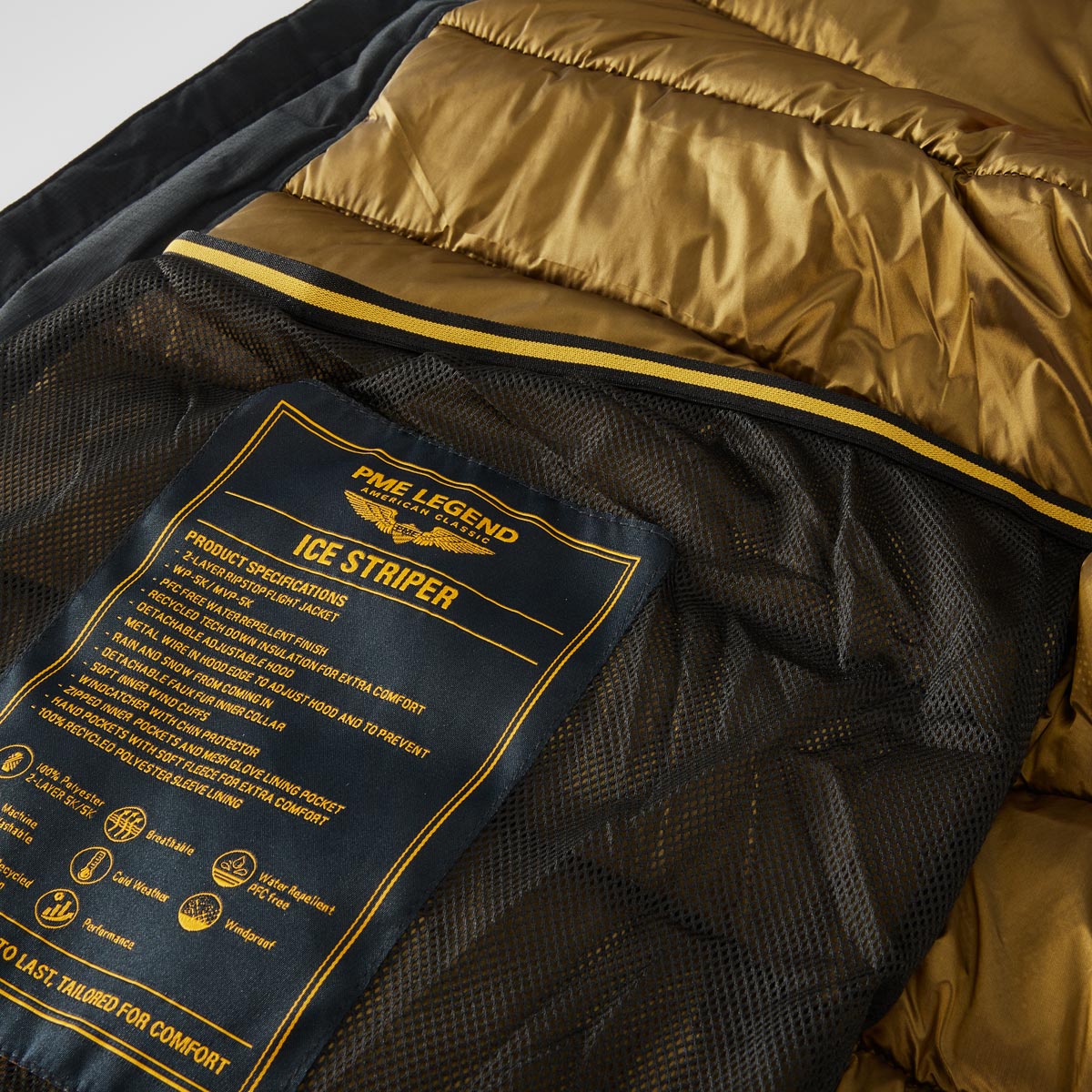 PME LEGEND Blouson aus Funktionsmaterial, wasserabweisend und winddicht schwarz