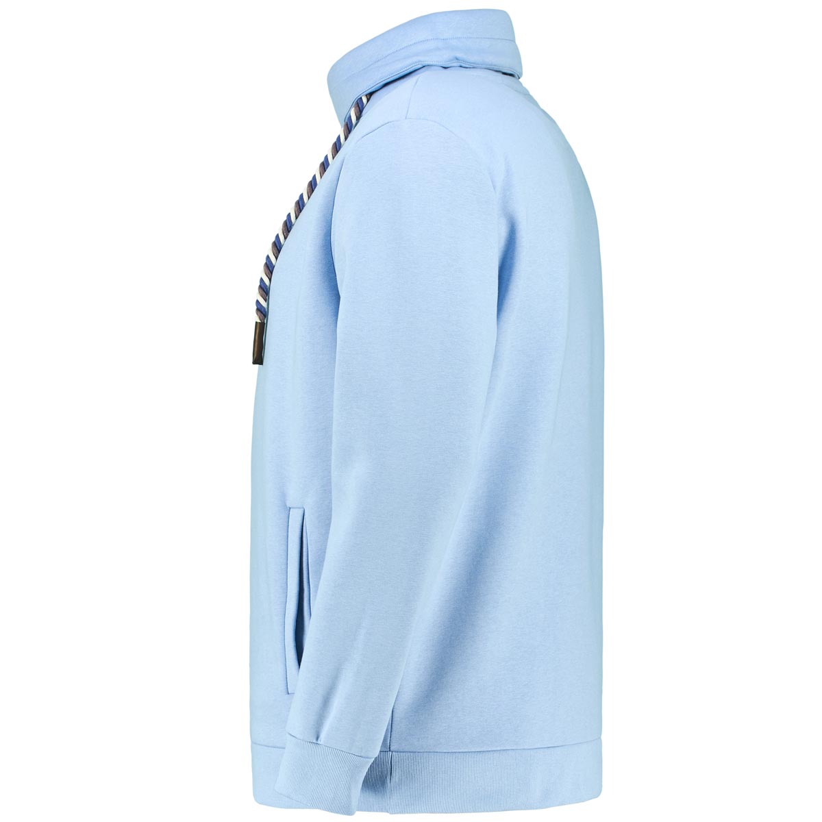 RAGMAN Sweatshirt aus Baumwollmischung Farbe hellblau Größe: 3XL günstig online kaufen