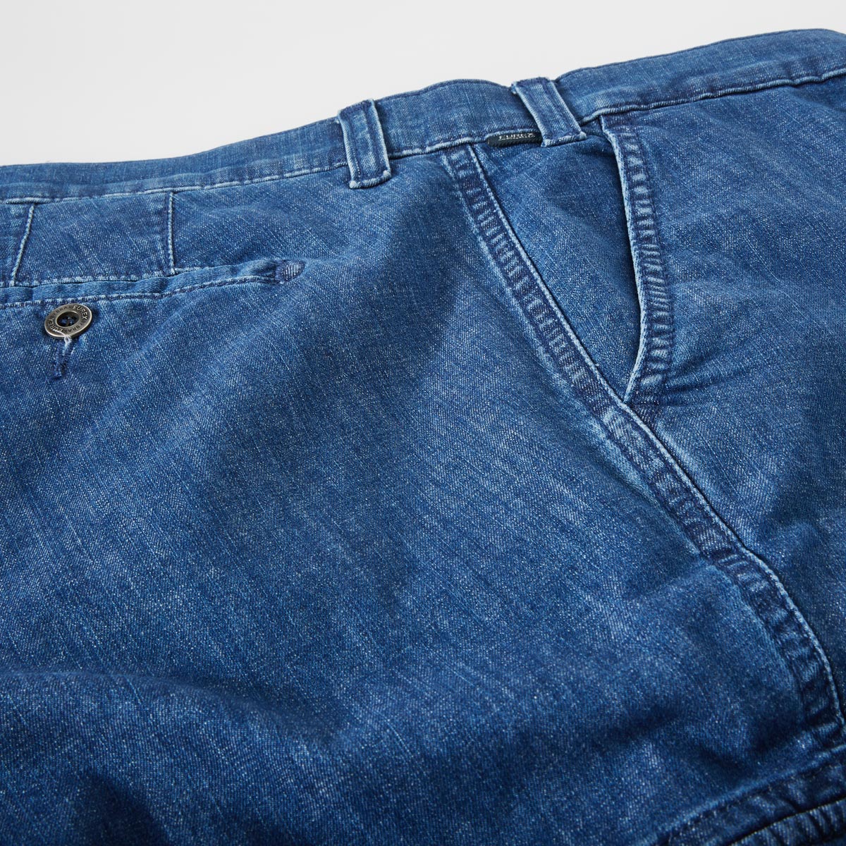 Eurex by Brax Capri-Bermudas mit Stretch (3/4 lang) blau