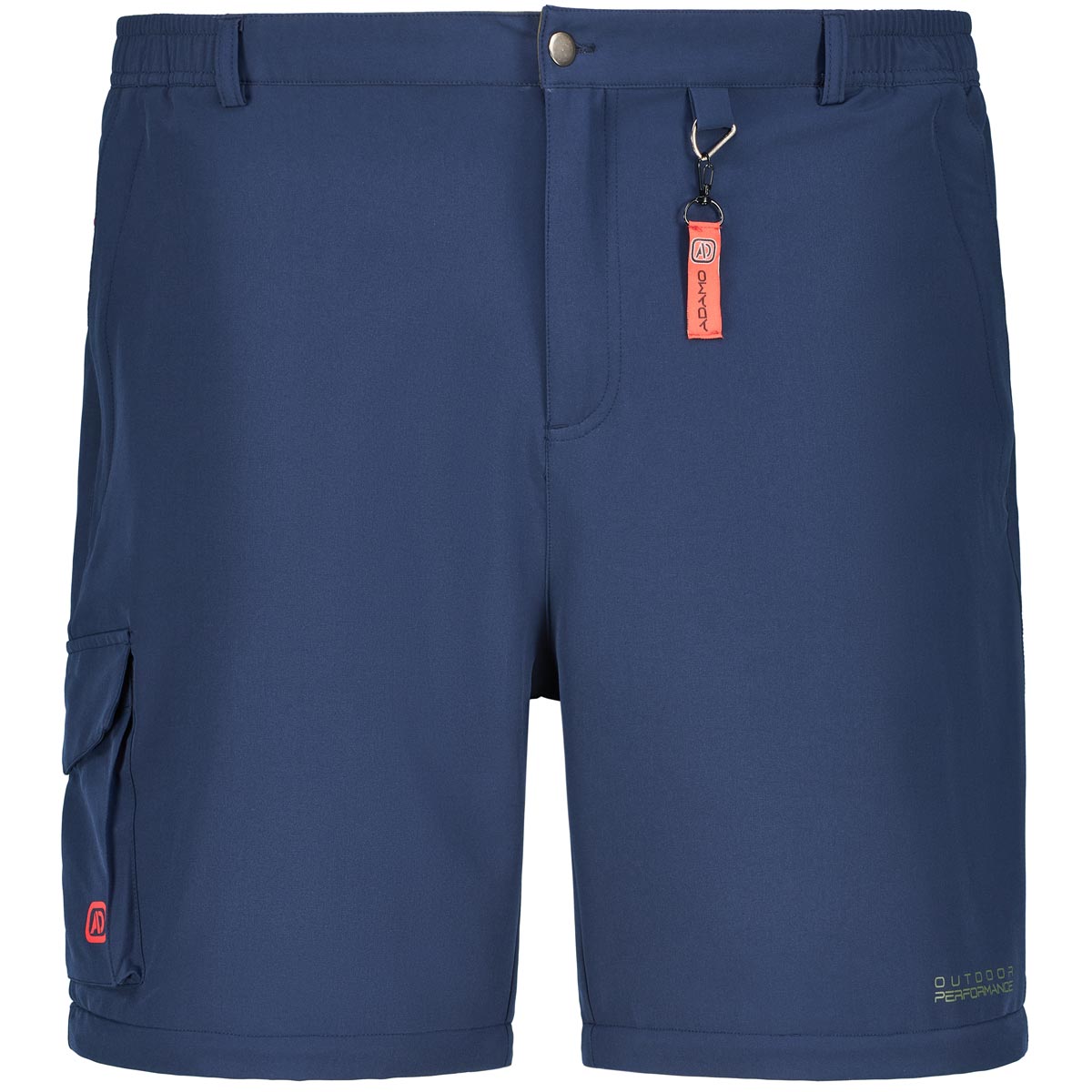 ADAMO Zipp-off Hose mit Cargo-Tasche dunkelblau