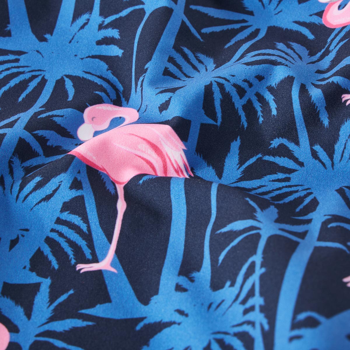 Jack&Jones Badeshorts mit Allover-Muster blau