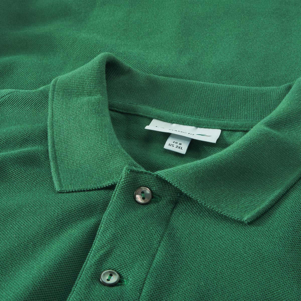 LACOSTE Poloshirt aus Baumwoll-Piqué dunkelgrün