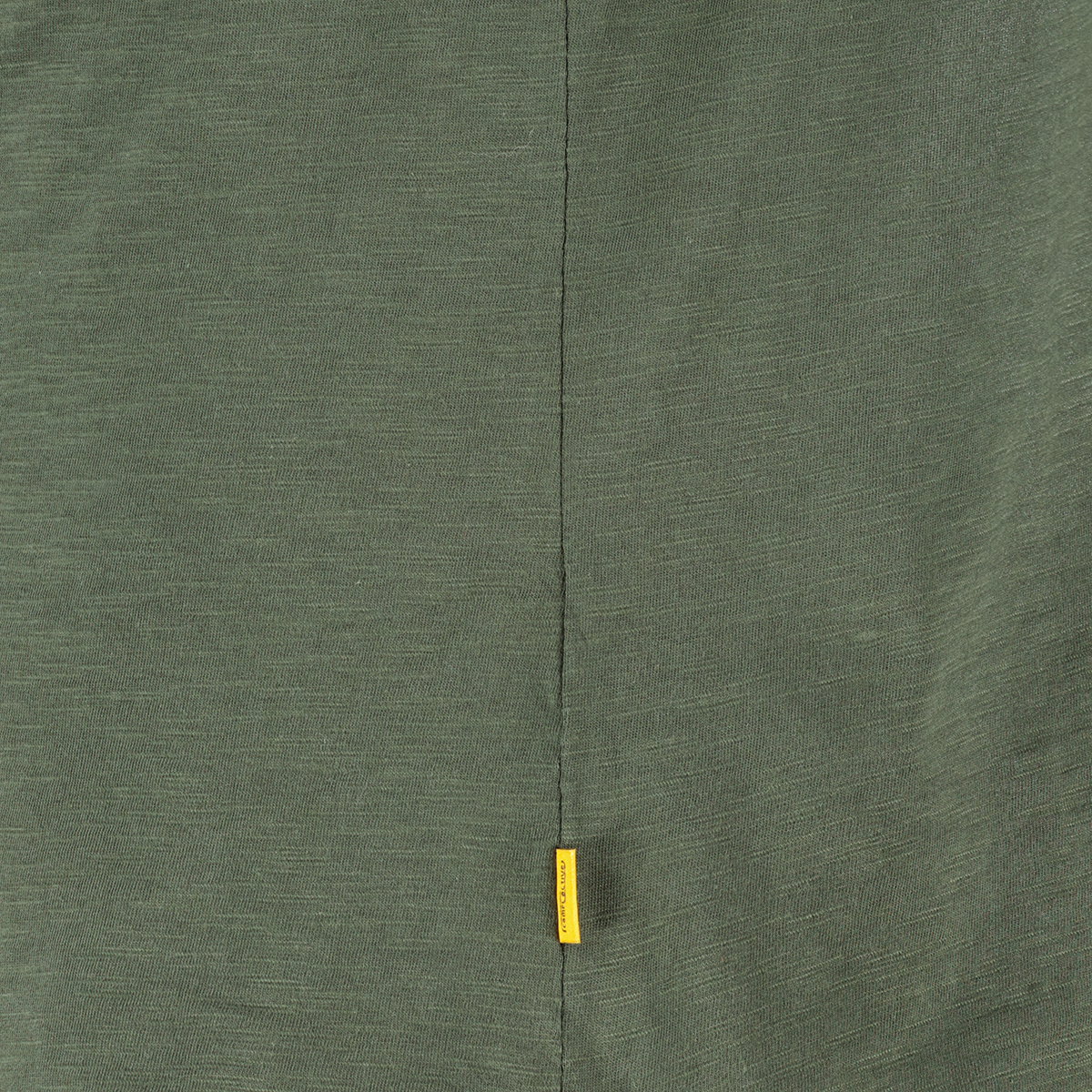 camel active T-Shirt mit Serafinokragen grün