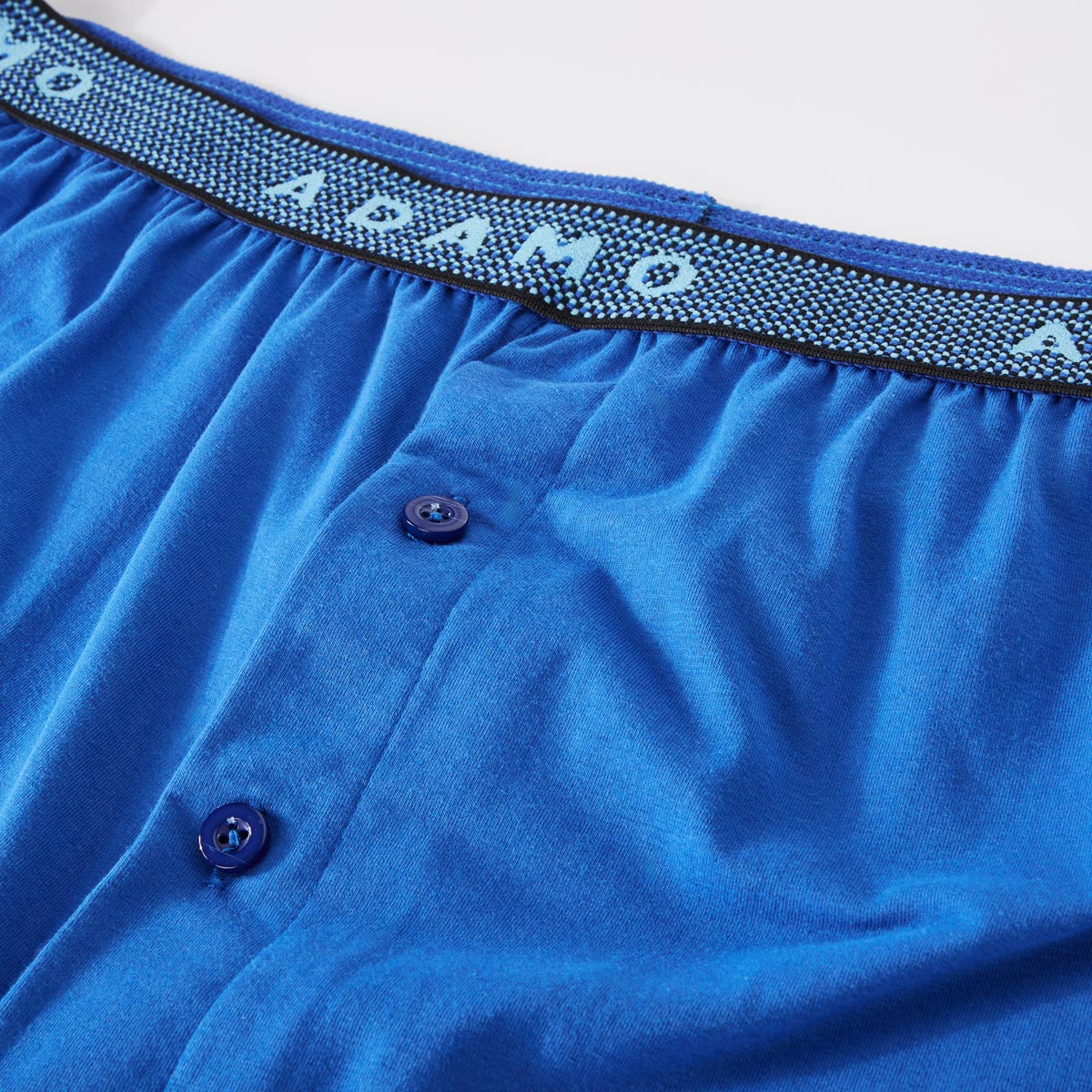 ADAMO Doppelpack Boxershorts mit Elasthan blau