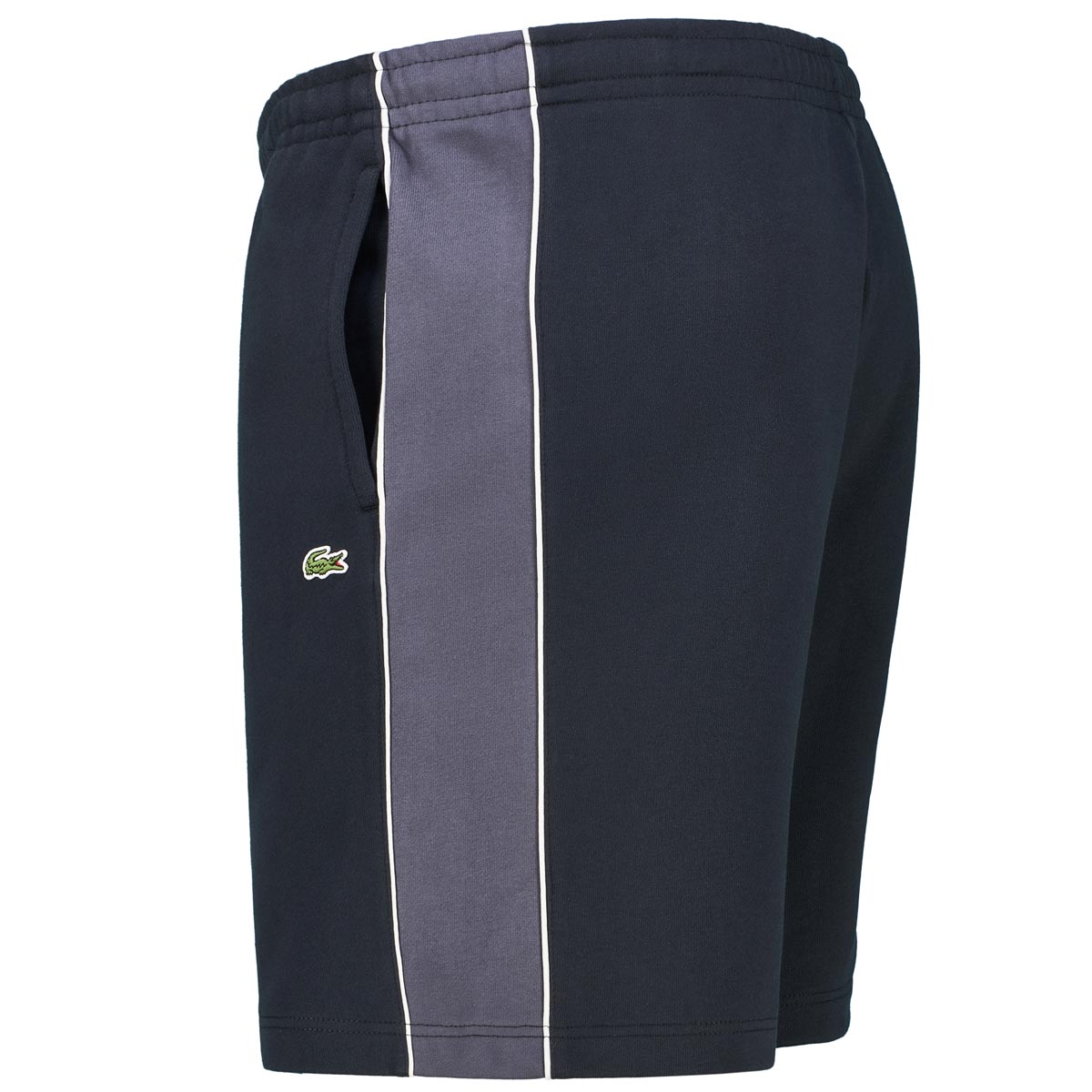 LACOSTE Jogging-Shorts mit Stretch grau