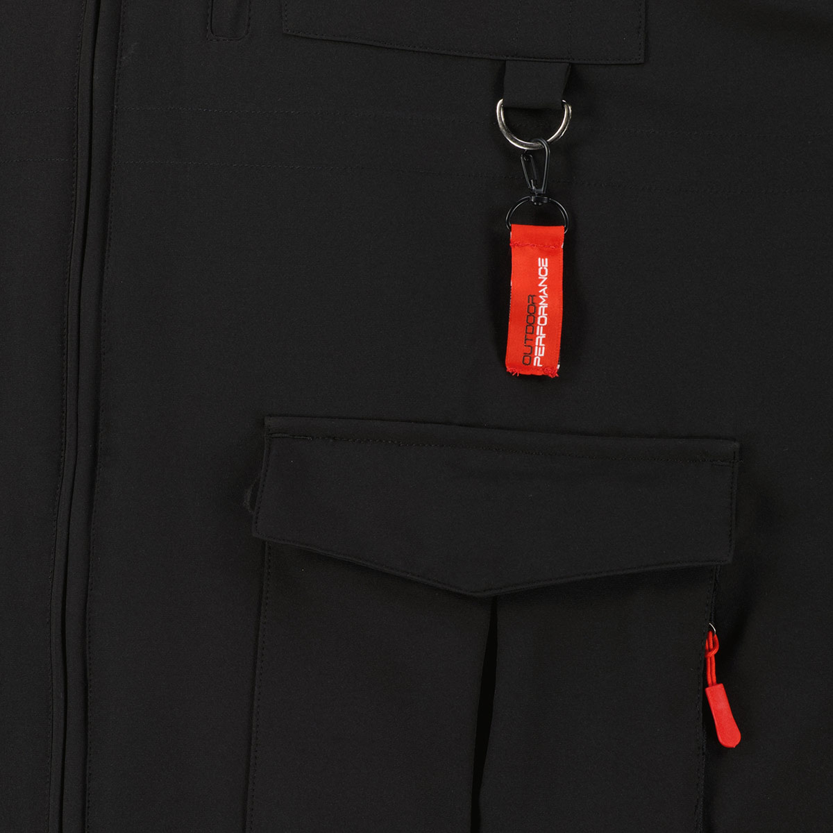 ADAMO Outdoor-Weste mit Stretch schwarz