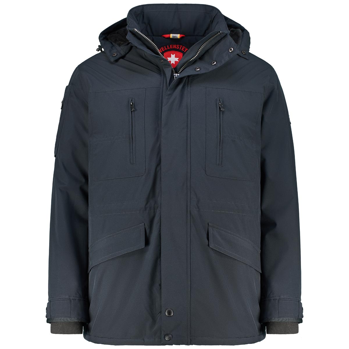 Wattierte Funktionsjacke "Golfjacke", wind- und wasserdicht