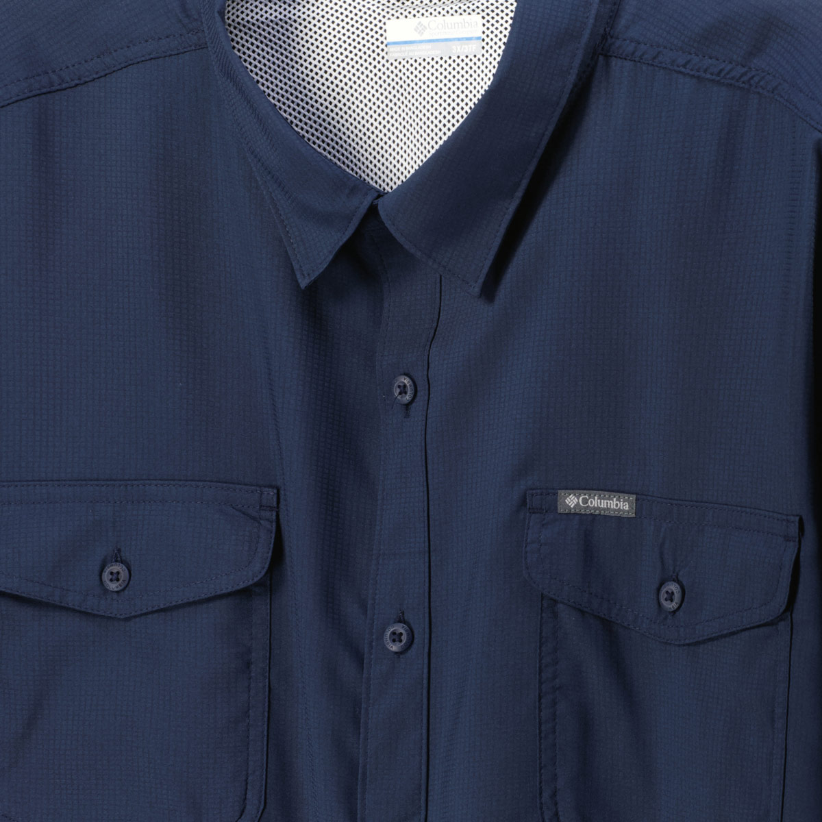 Columbia Funktionshemd mit antimikrobieller Behandlung dunkelblau