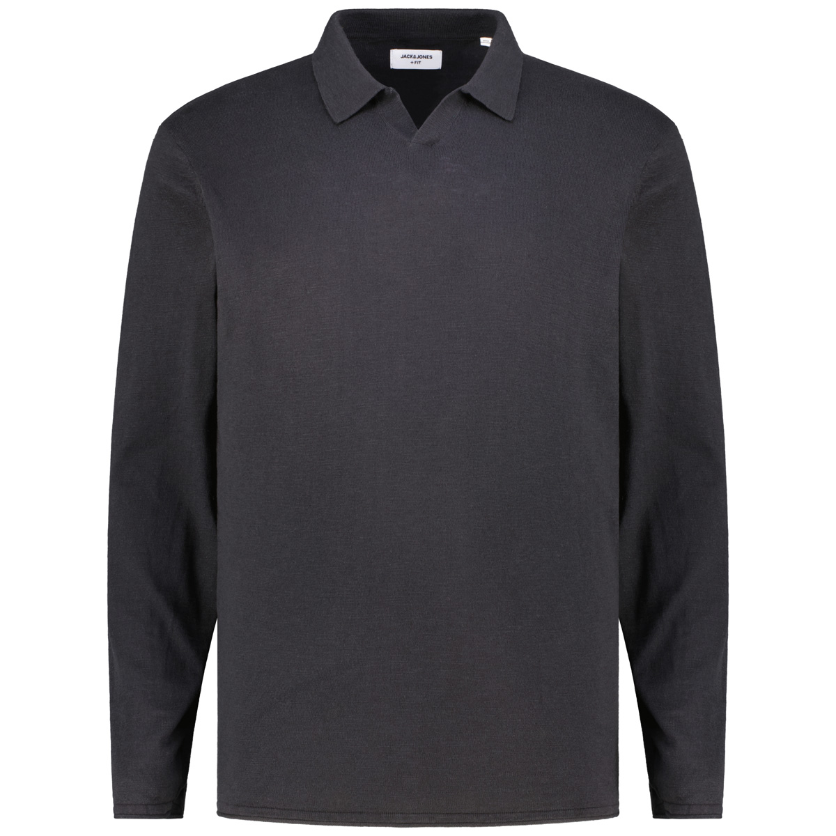 Jack&Jones Feinstrickpullover aus Baumwolle Farbe schwarz Größe: 6XL günstig online kaufen