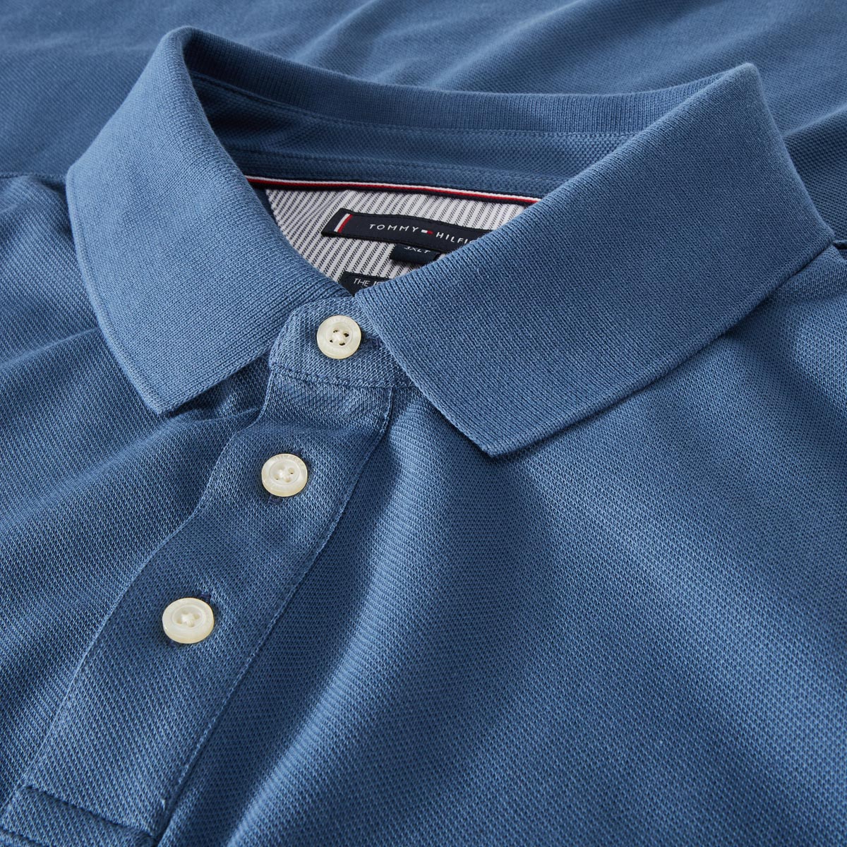 Tommy Hilfiger Poloshirt mit Stretch blau