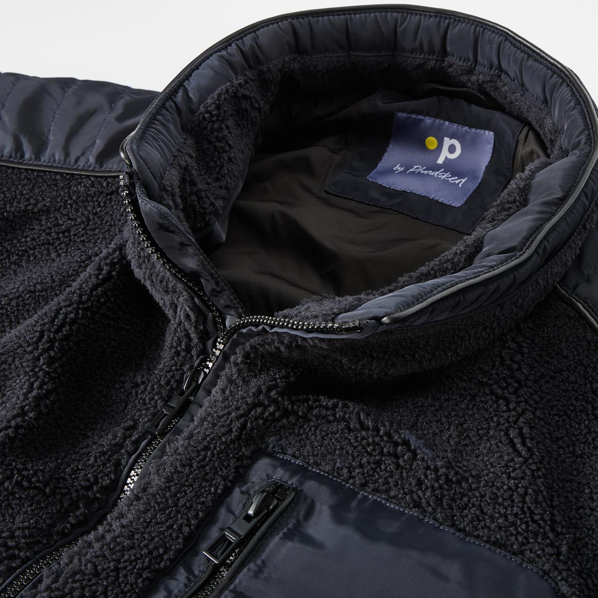 Pfundskerl Fleece-Blouson dunkelblau