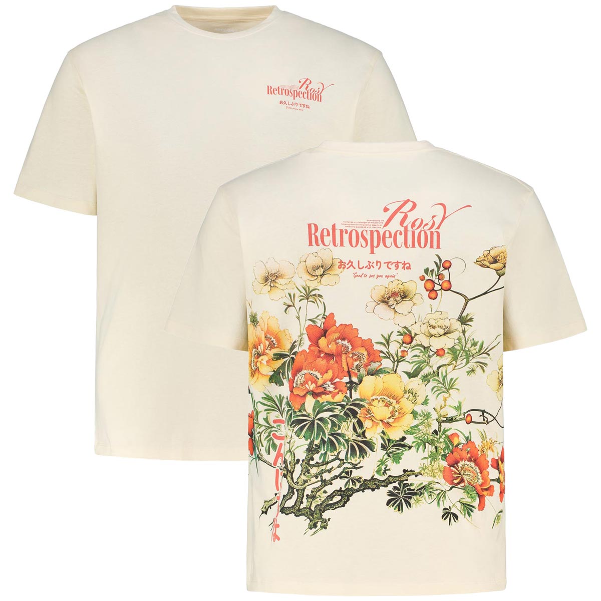 T-Shirt mit Rückenprint