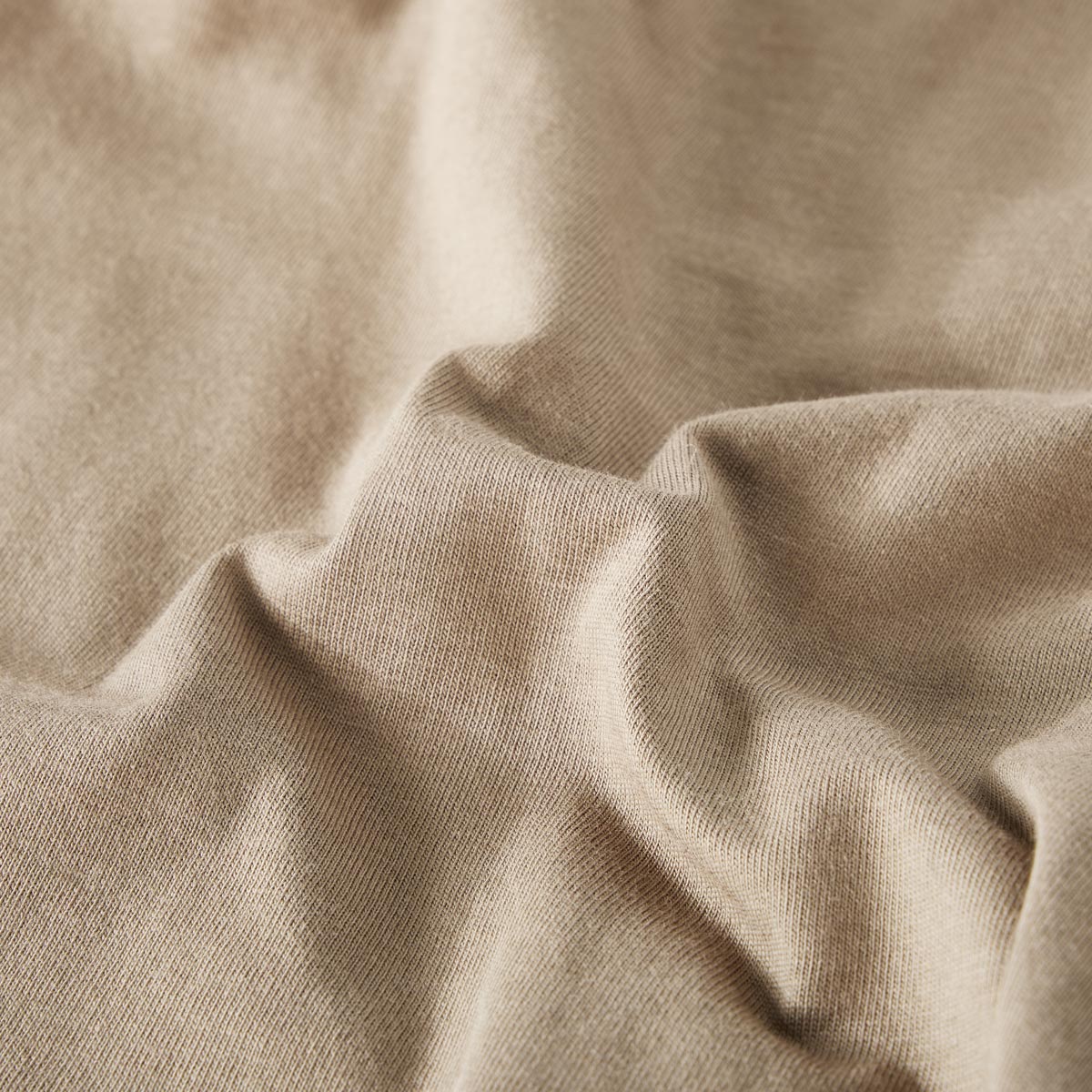 ADAMO Leichte Shorts aus Baumwoll-Jersey khaki