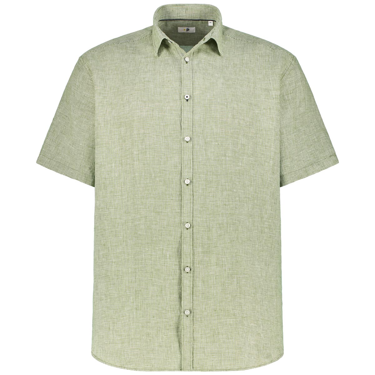 Pfundskerl Trachtenhemd aus Leinen Farbe grün Größe: 8XL günstig online kaufen