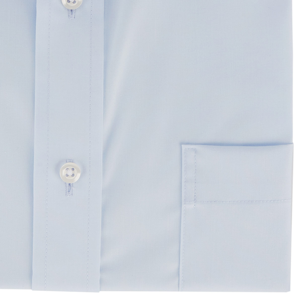 ETERNA Businesshemd aus Baumwolle, kurzarm hellblau
