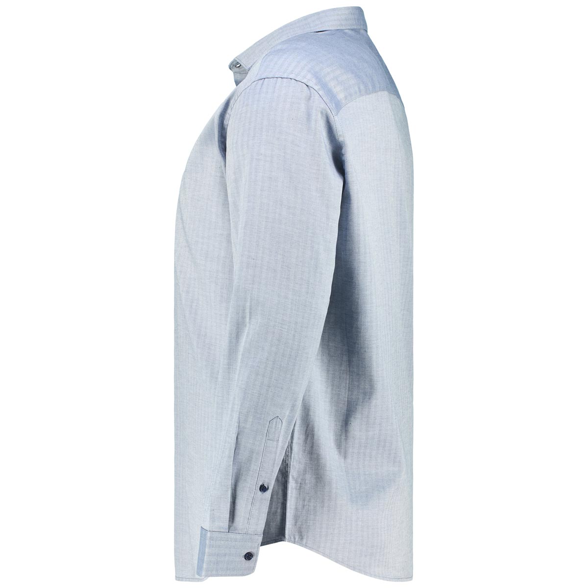 Jack&Jones Freizeithemd mit Biobaumwolle blau