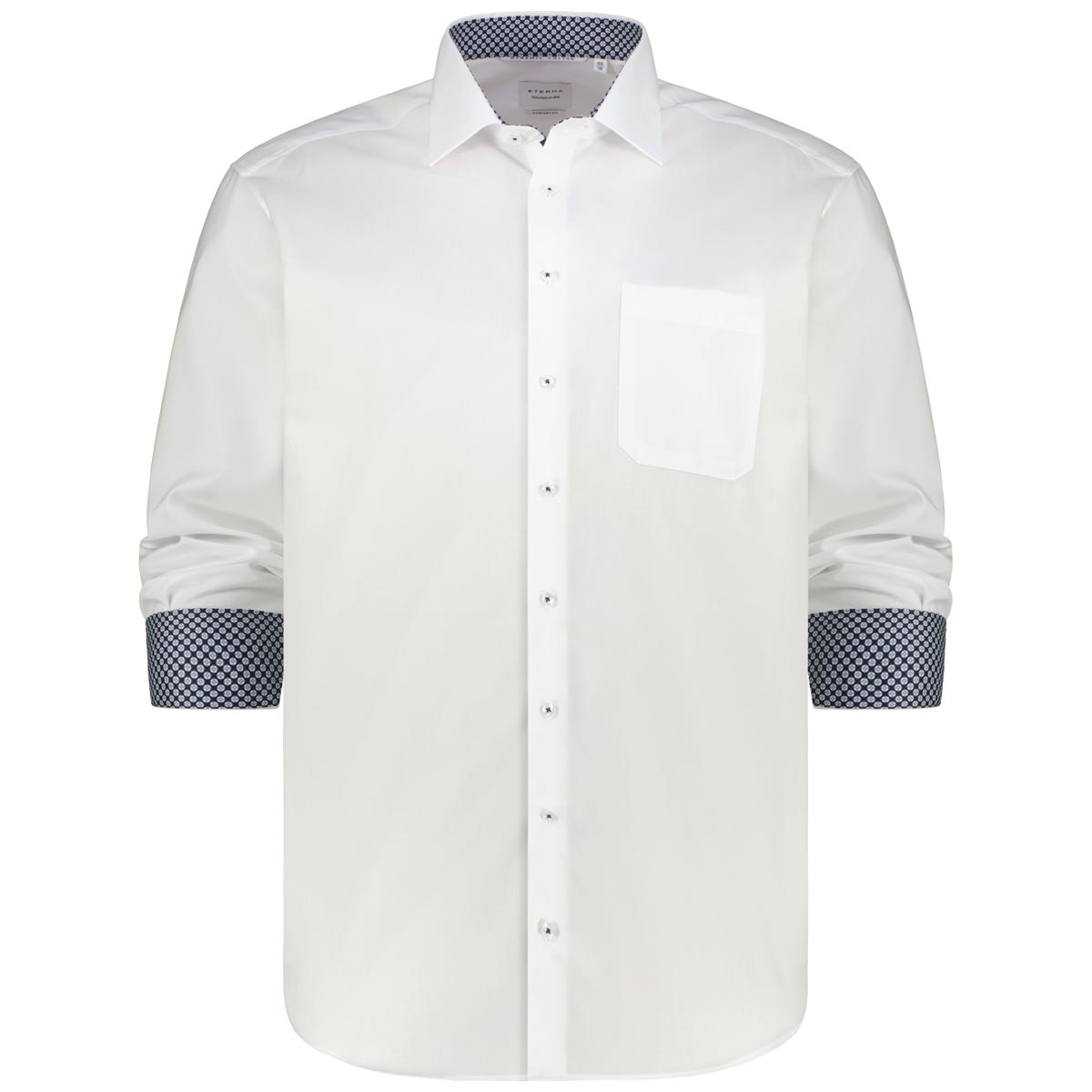 ETERNA Businesshemd, langarm, bügelfrei weiß