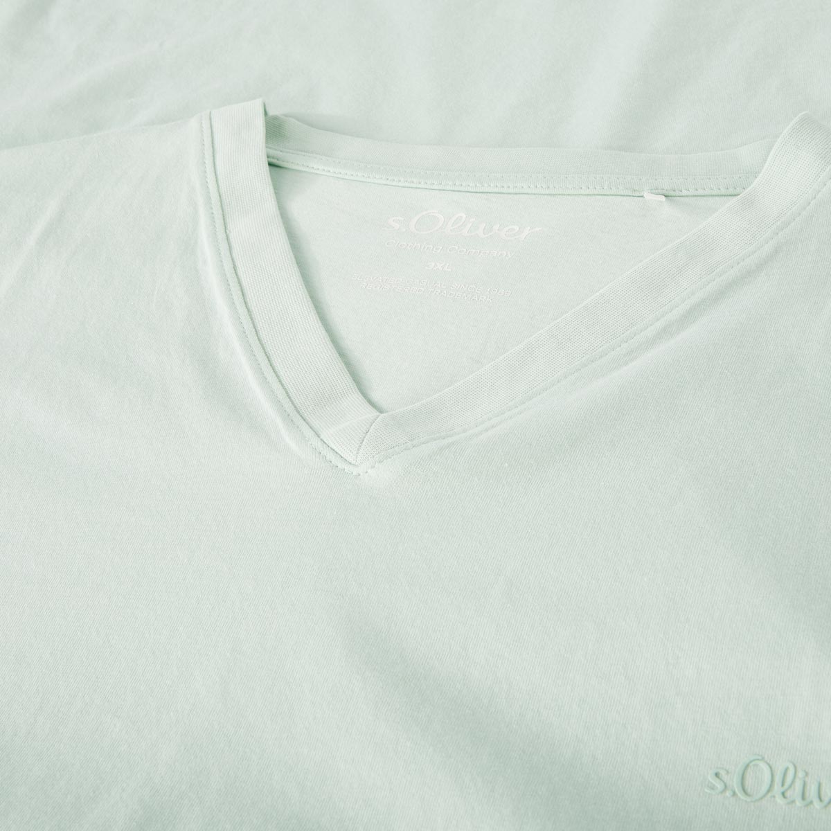 s.Oliver Basic-T-Shirt Farbe mint Größe: 6XL günstig online kaufen