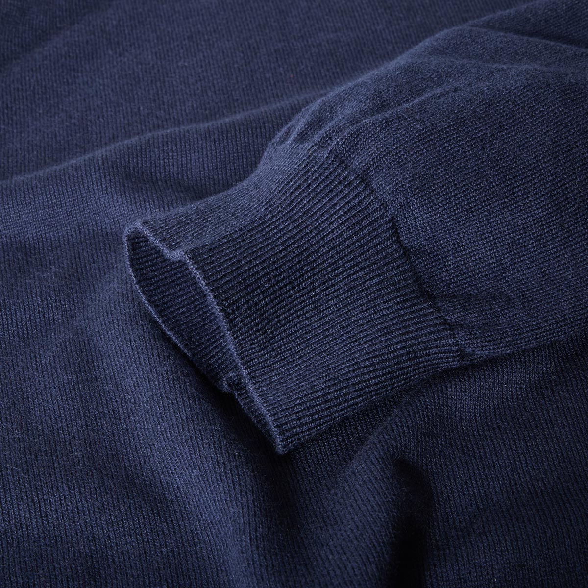 Gant Strickpullover mit Wolle dunkelblau