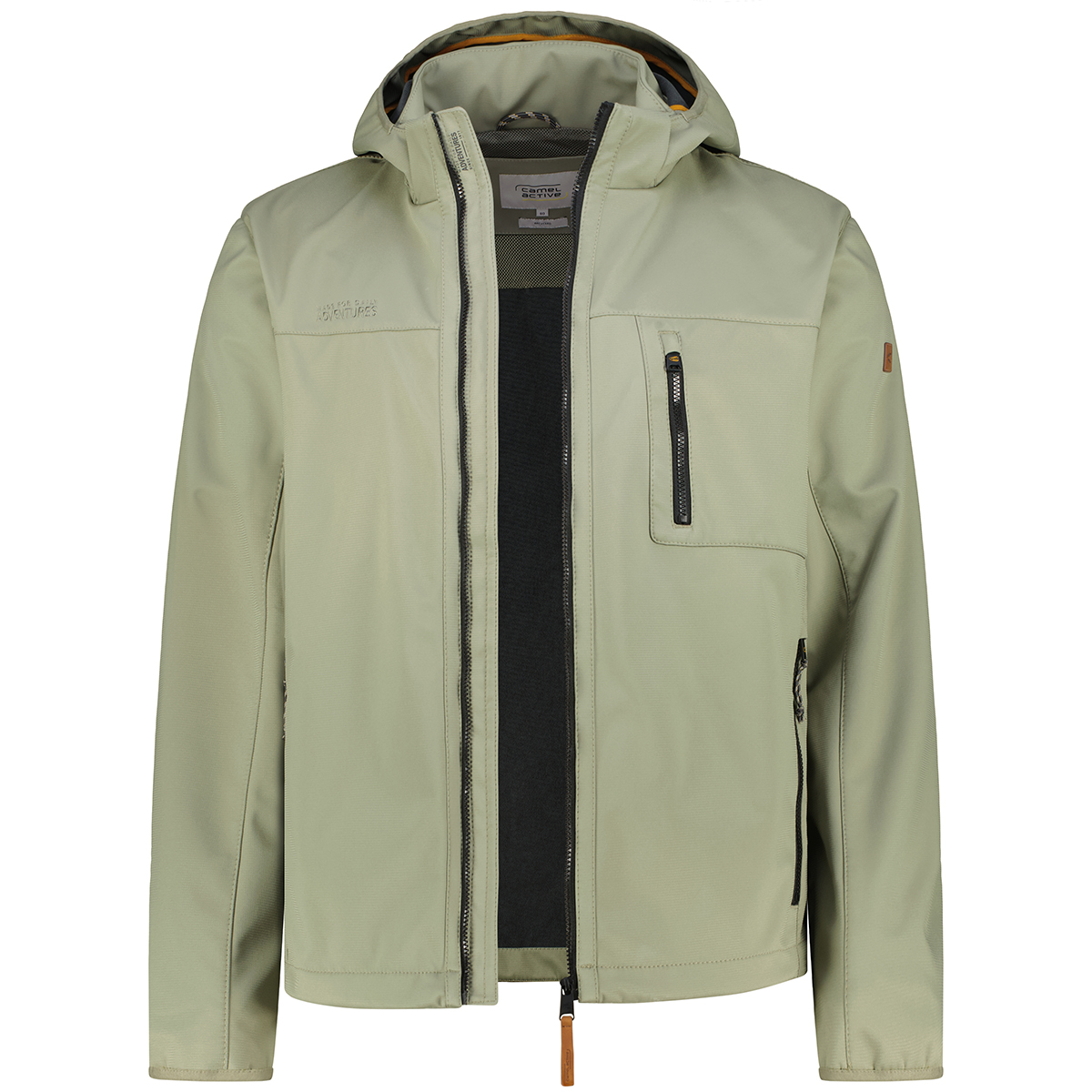 camel active Softshelljacke, wasser- und schmutzabweisend oliv
