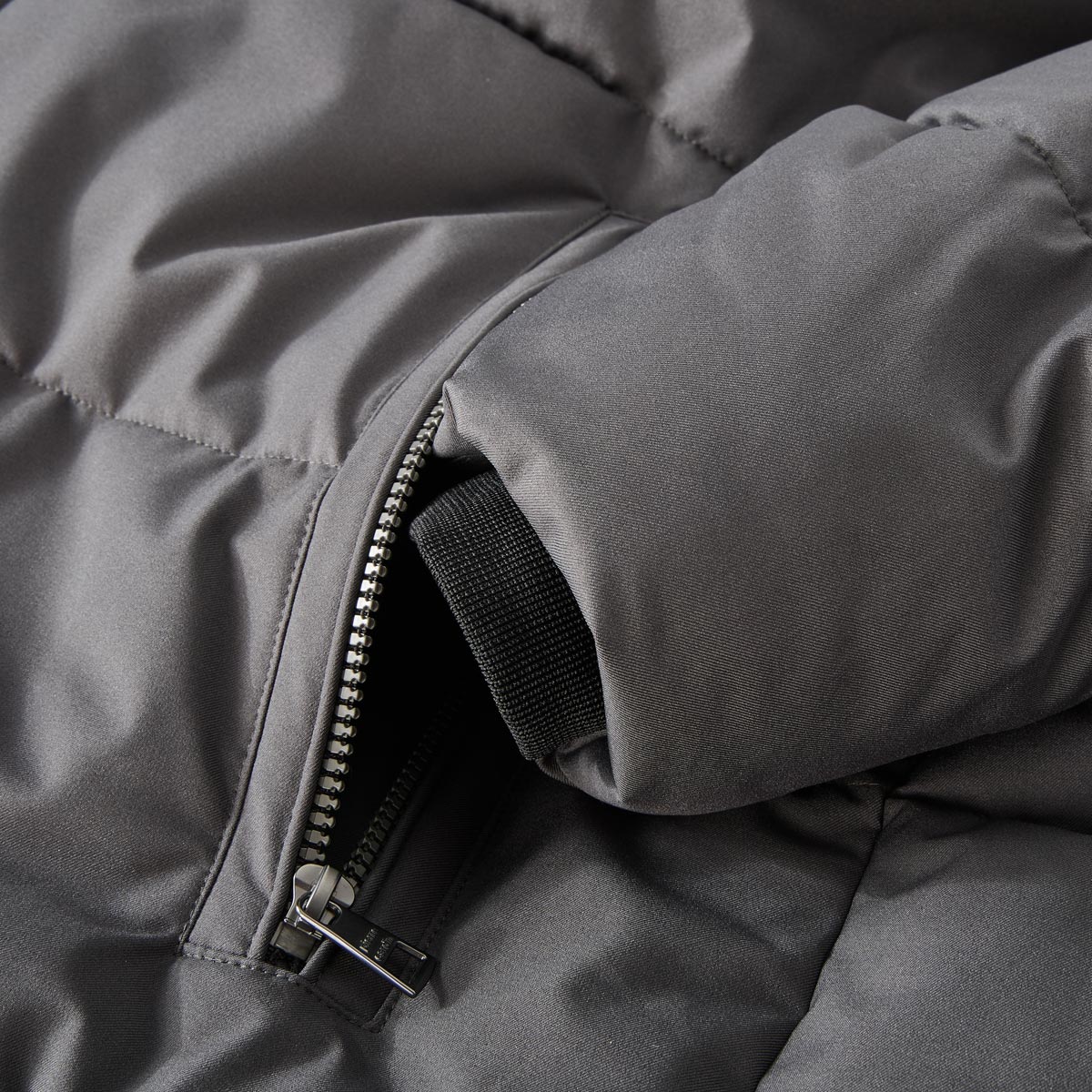 Pierre Cardin Parka, wind- und wasserdicht grau