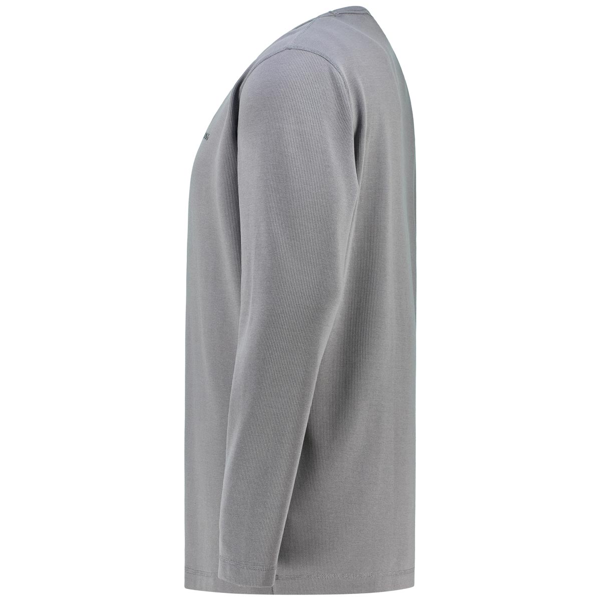 BOSS Longsleeve mit Stretch grau