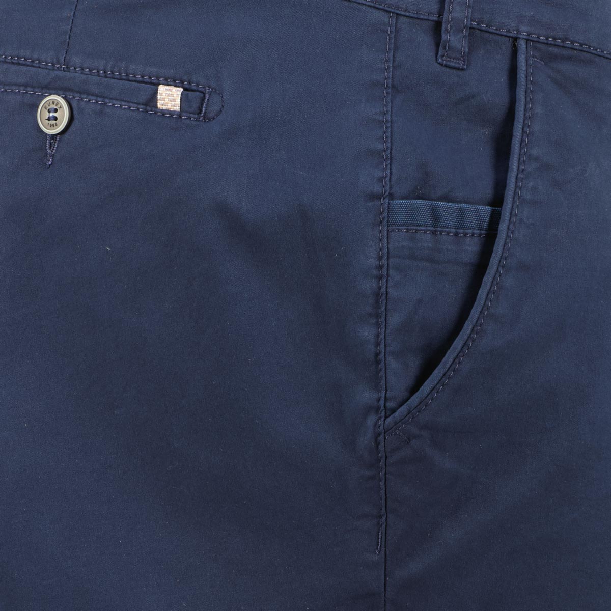 Eurex by Brax Chino-Shorts "Burt" mit Stretch blau