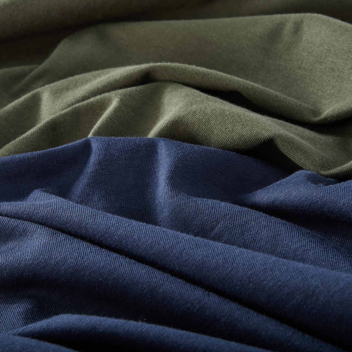 Pfundskerl Doppelpack T-Shirt mit Print oliv