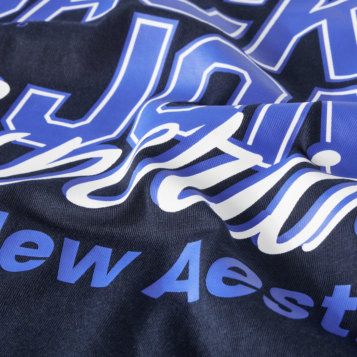 Jack&Jones T-Shirt aus Biobaumwolle blau