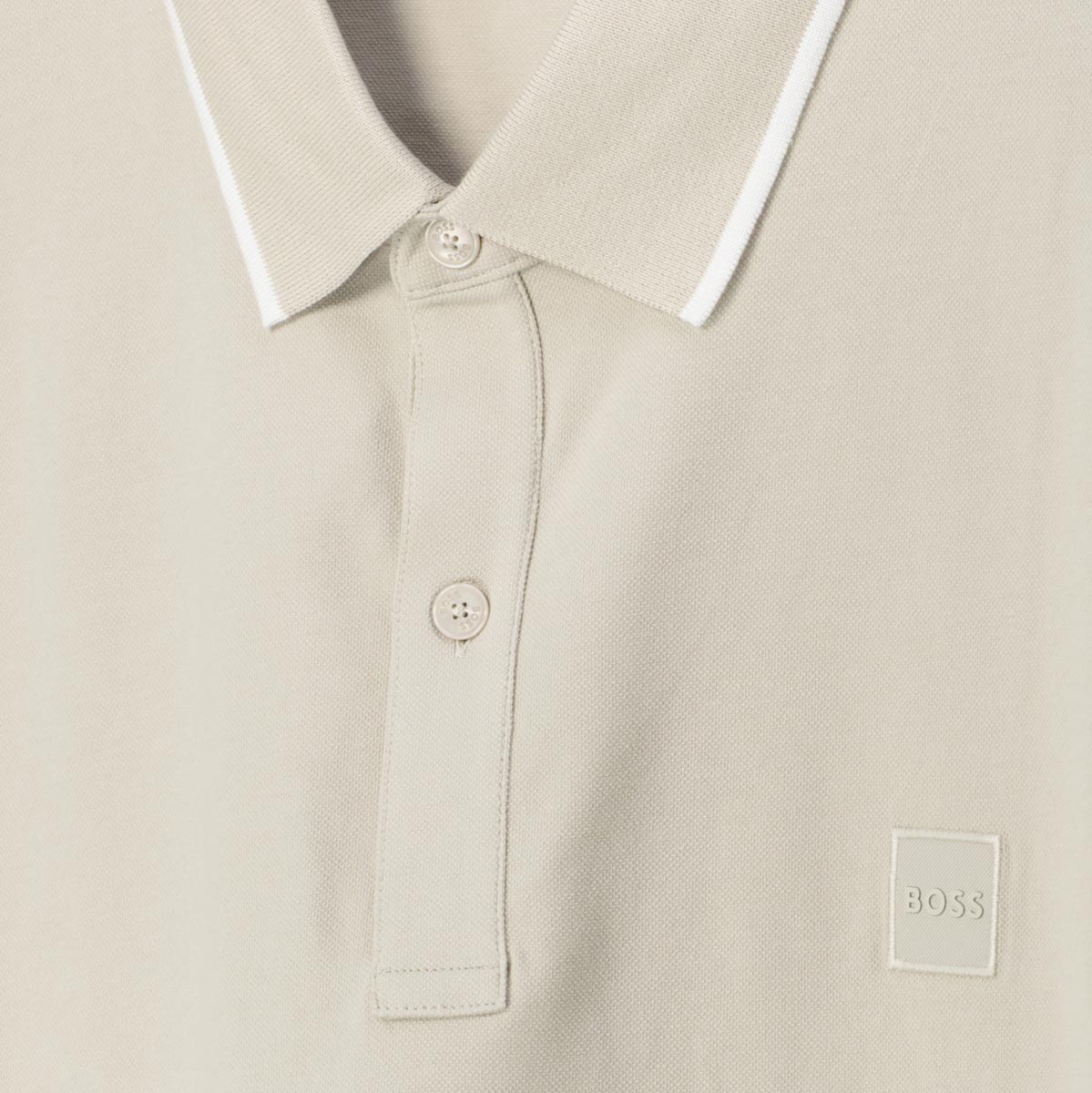 BOSS Poloshirt mit Elasthan beige BOSS Poloshirt mit Elasthan beige